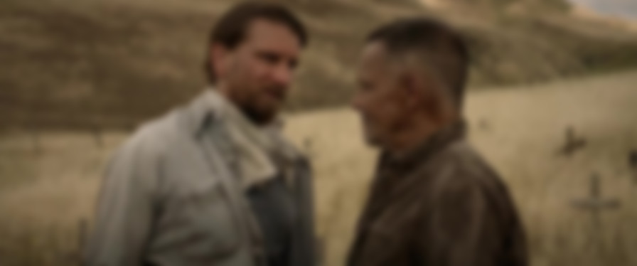 Desolate backdrop