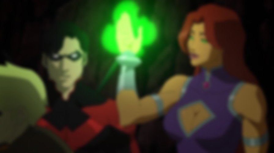 Teen Titans: The Judas Contract backdrop