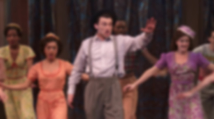 Irving Berlin's Holiday Inn The Broadway Musical backdrop