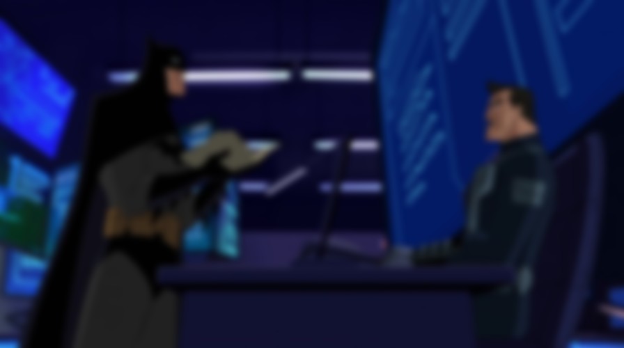 Batman and Harley Quinn backdrop