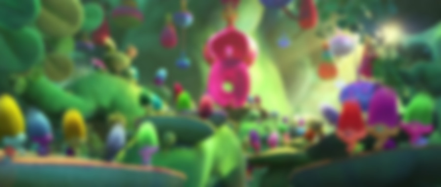 Trolls World Tour backdrop