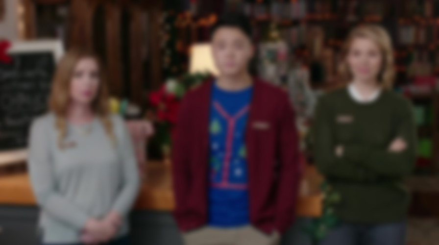 A Gift for Christmas backdrop