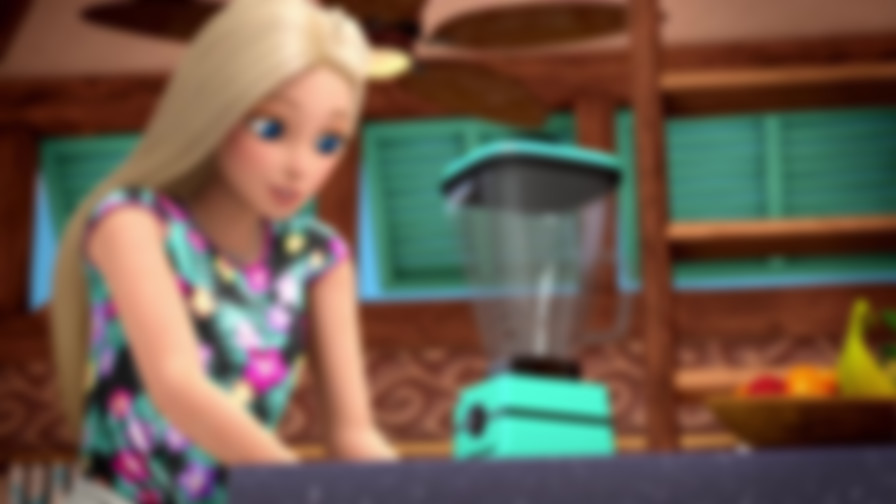Barbie: Dolphin Magic backdrop