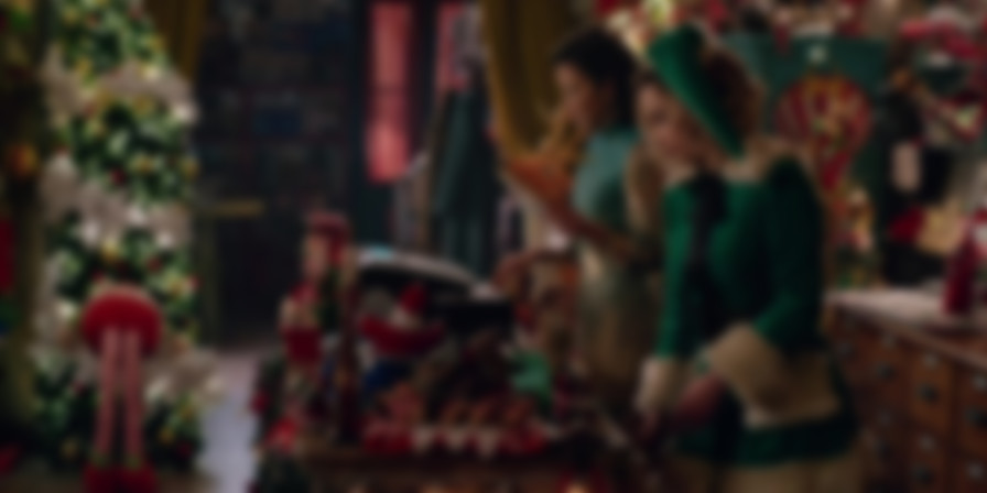Last Christmas backdrop